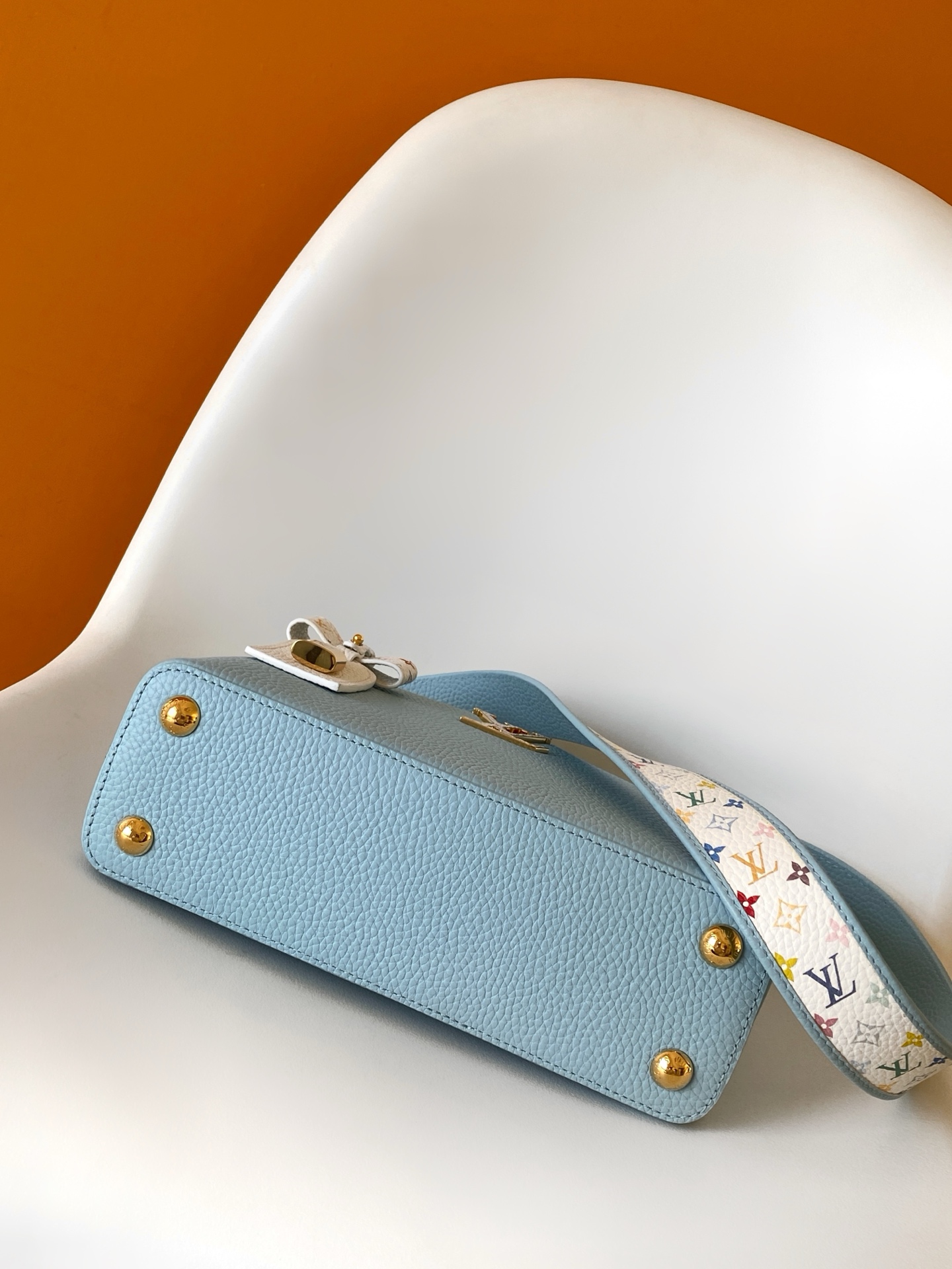 Louis Vuitton Basic Bag Cow Leather Black M-l-s