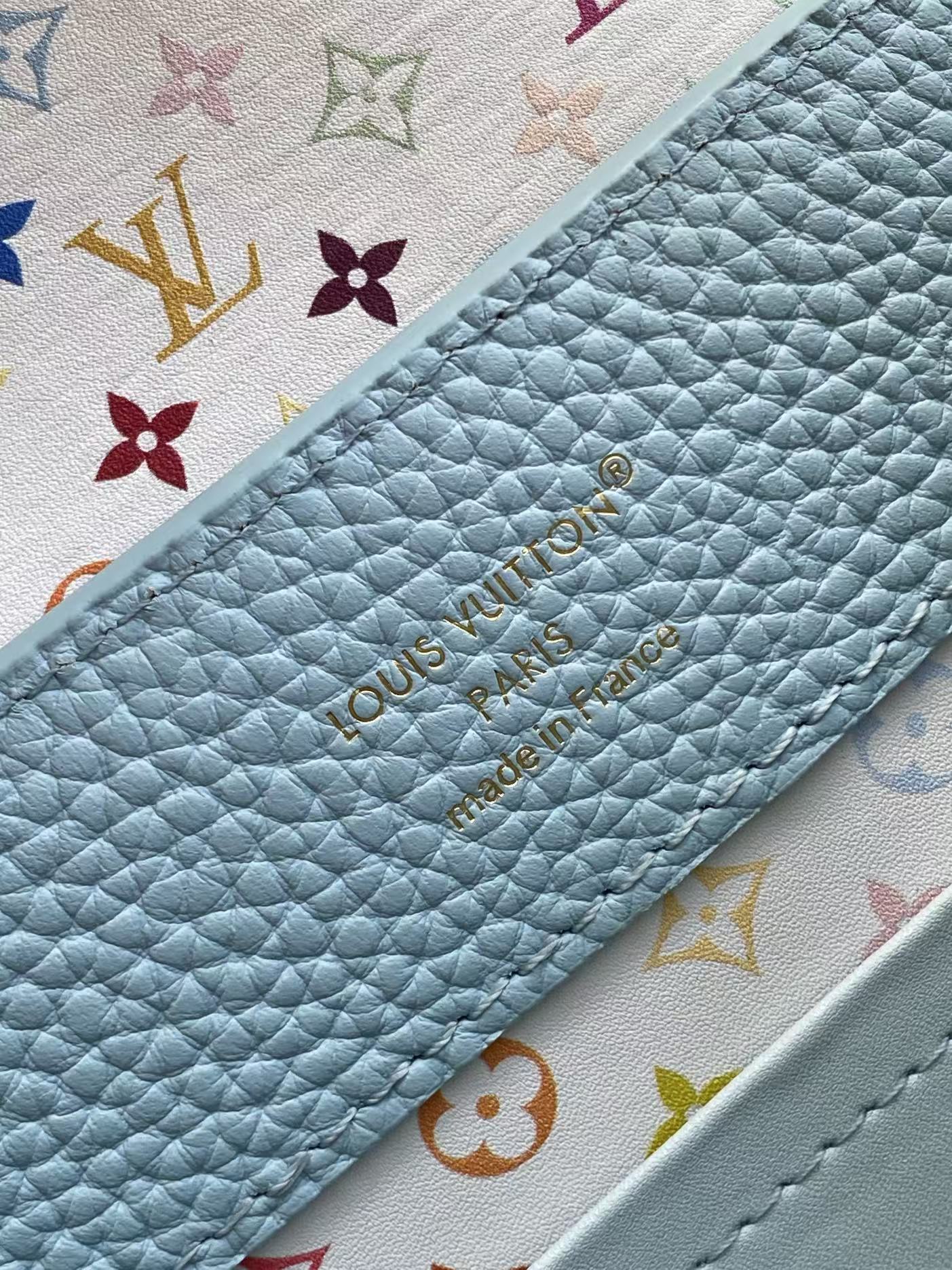 Louis Vuitton Basic Bag Cow Leather Black M-l-s