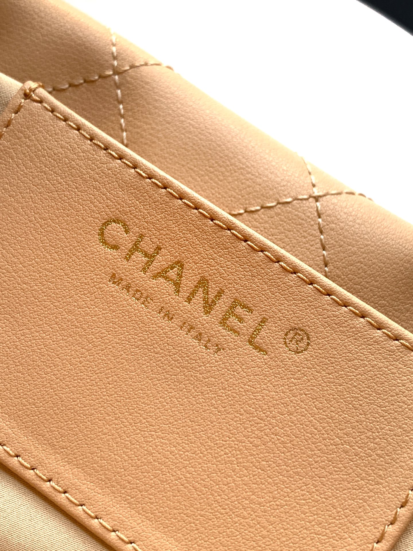 Chanel Male Basic Bag Cow Leather 12cm-l-s