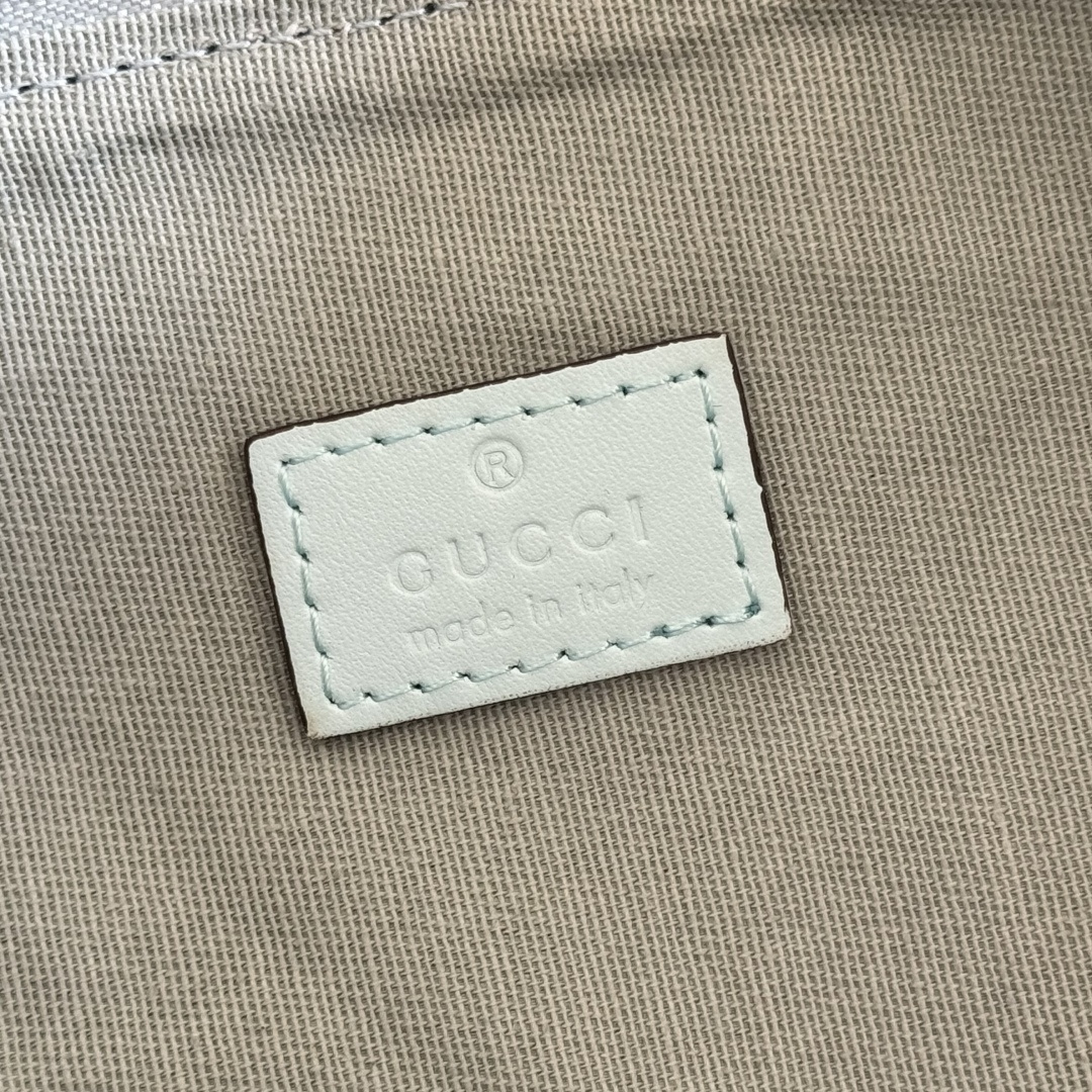 Gucci Tote Bag Canvas Brown Foldable