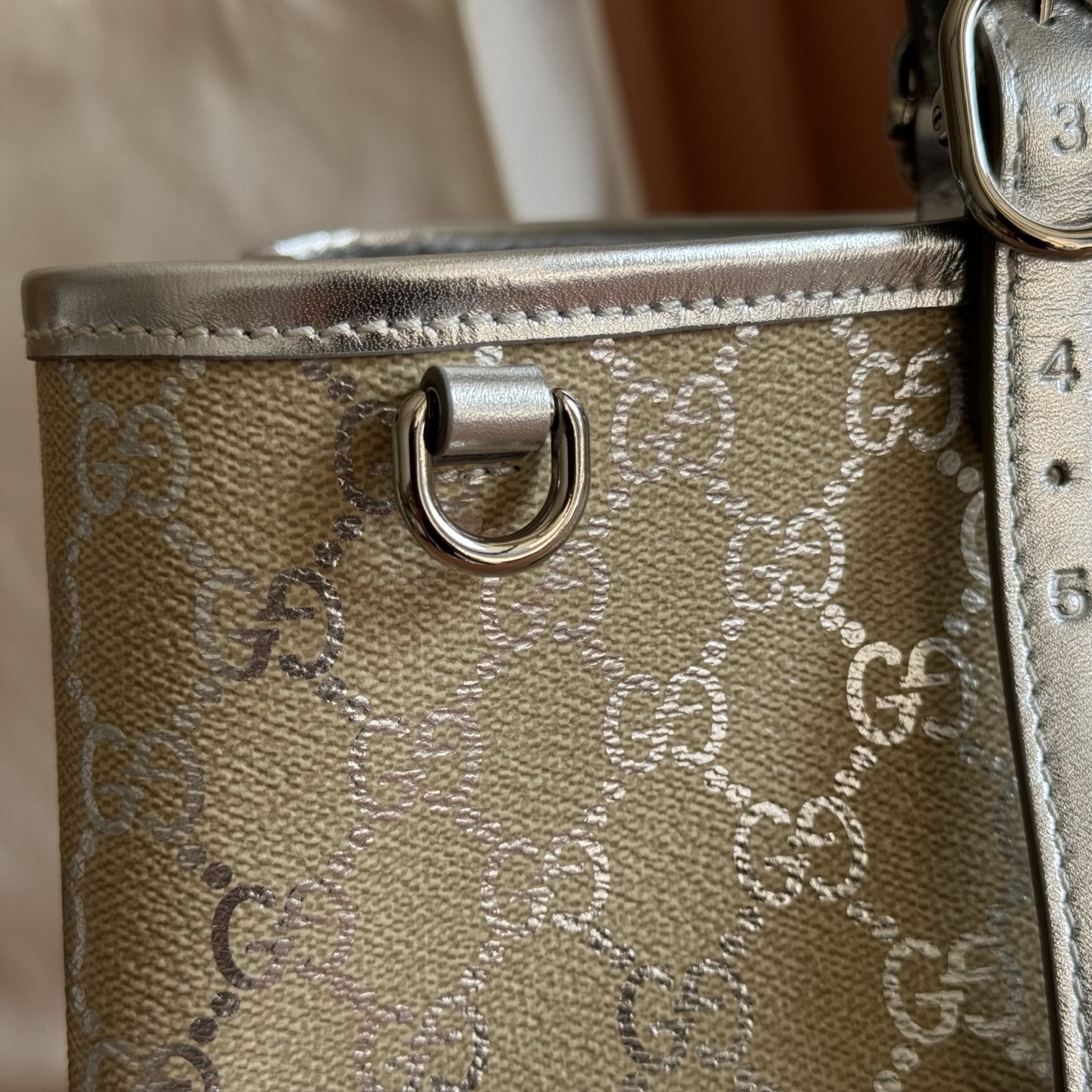 Gucci Tote Bag Brown M-l