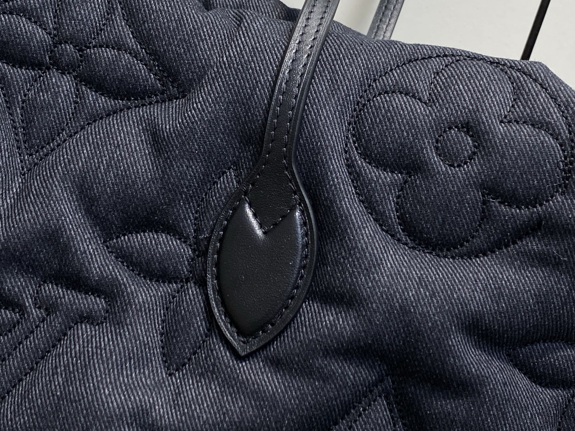 Louis Vuitton Tote Bag Nylon Black M-l-s