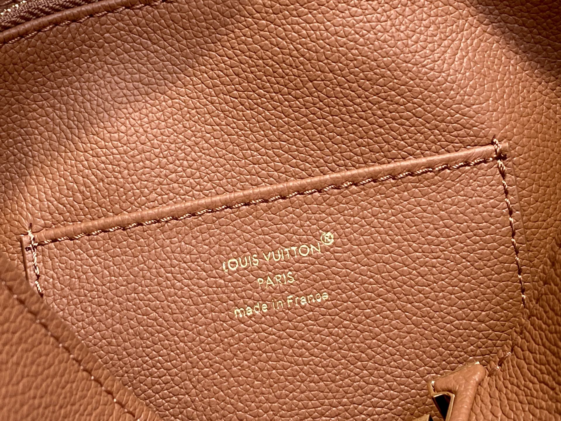 Louis Vuitton Basic Bag Cow Leather Black M-l-s