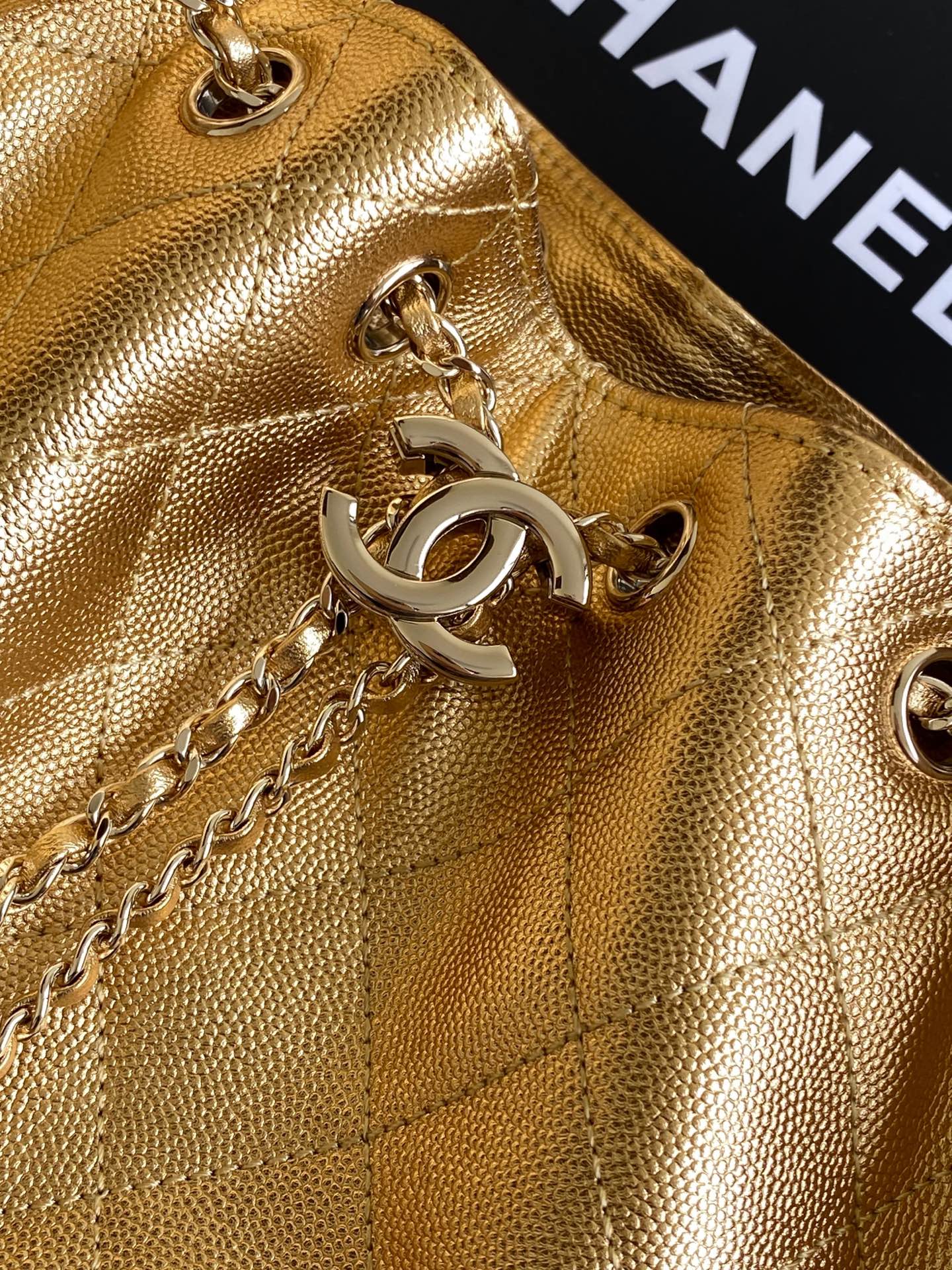 Chanel Bucket Bag L-s