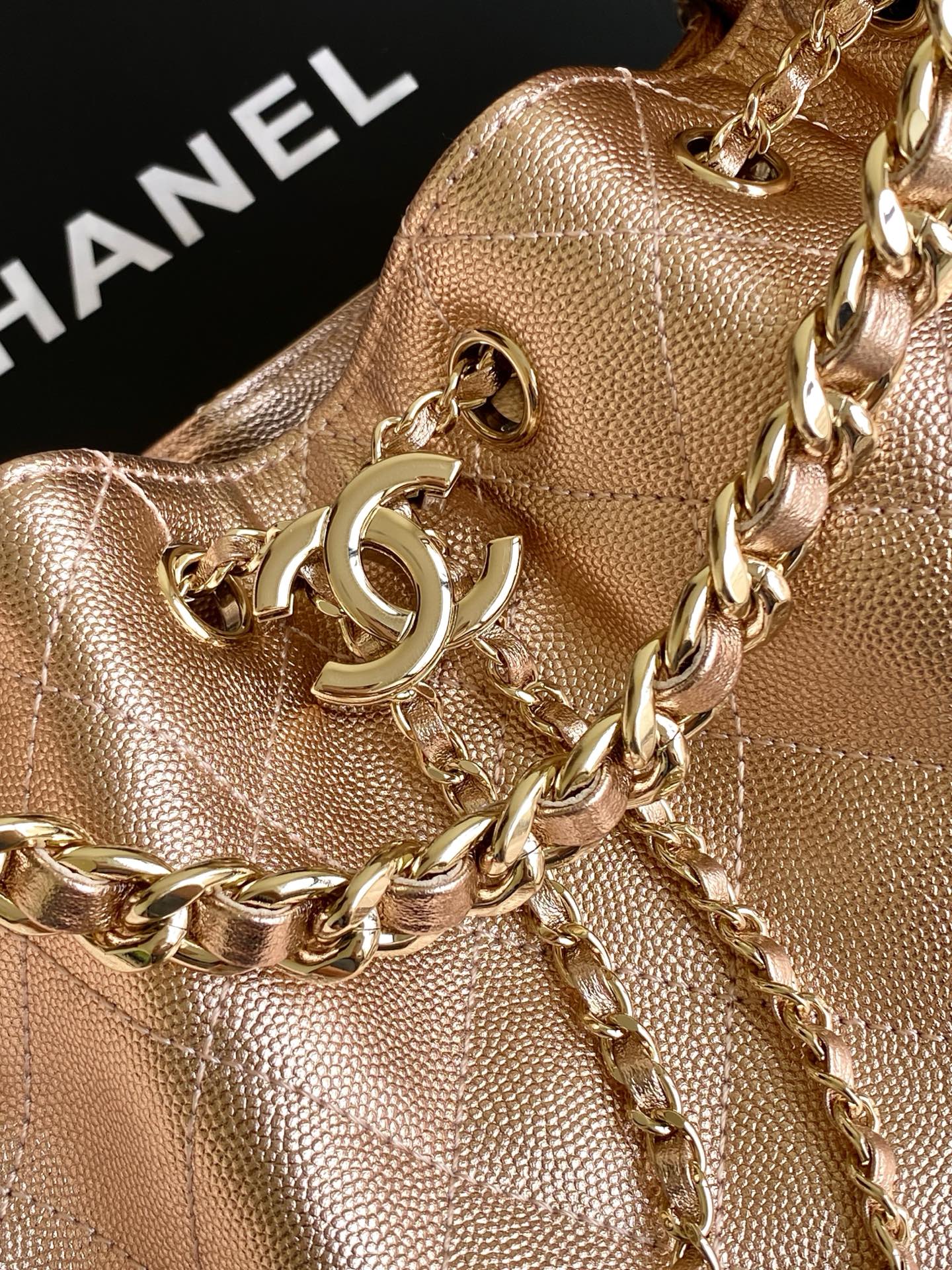 Chanel Bucket Bag L-s