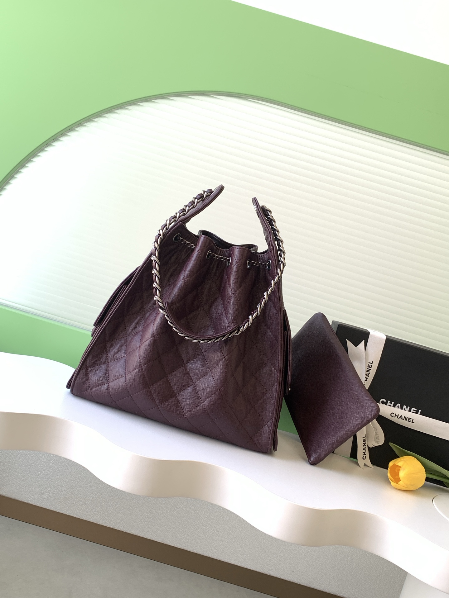 Chanel Bucket Bag L-s