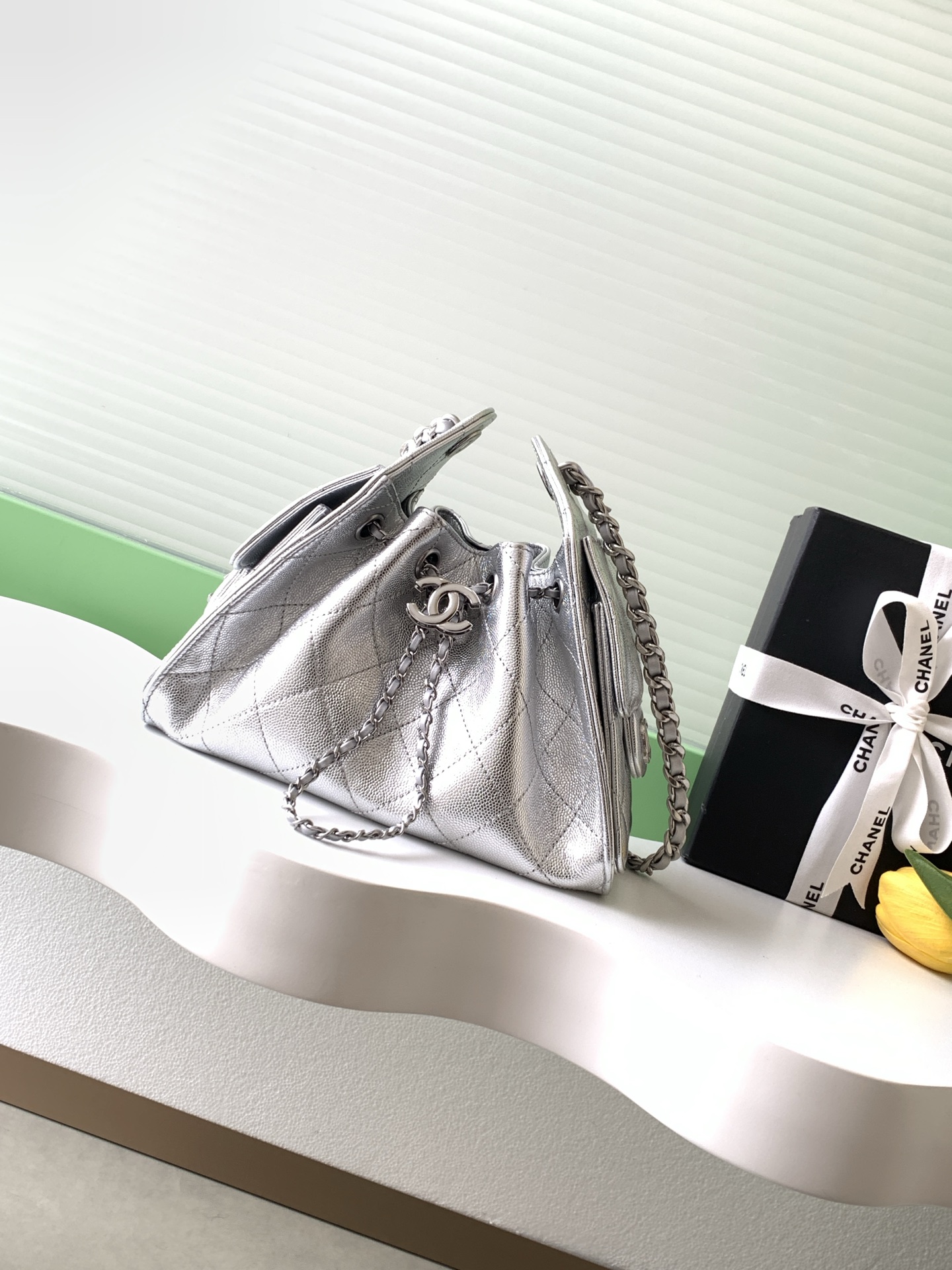 Chanel Bucket Bag L-s