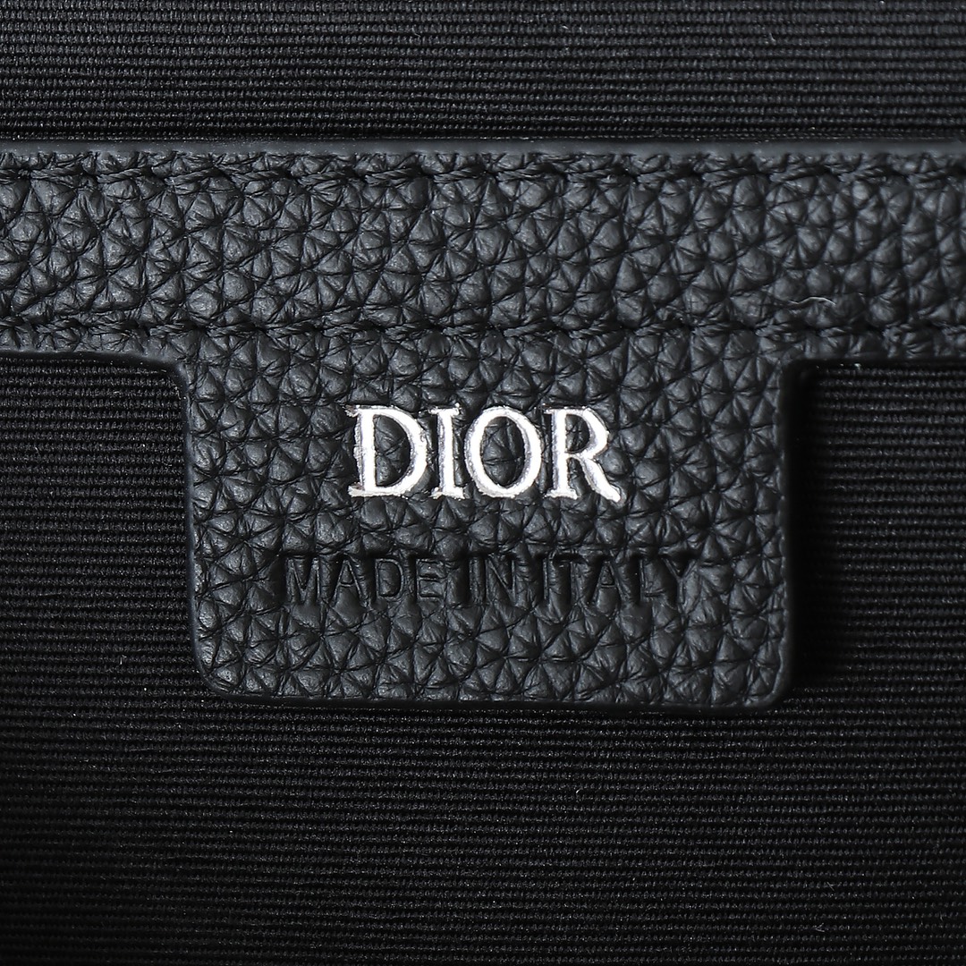 Dior Messenger Bag Cow Leather Black L-s