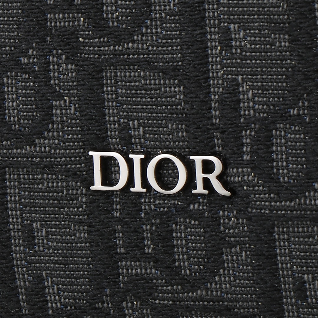 Dior Messenger Bag Cow Leather Black L-s