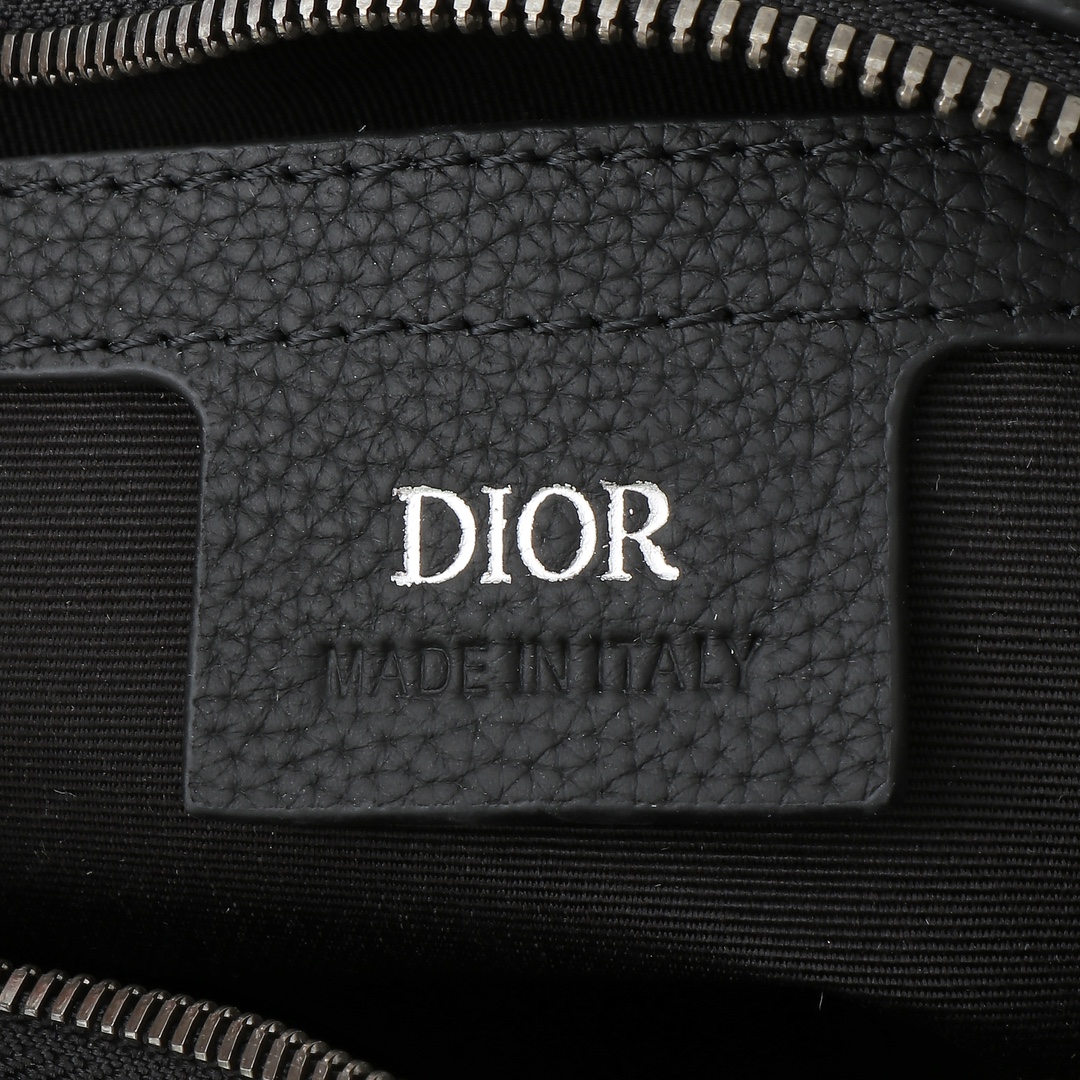 Dior Messenger Bag Cow Leather Black L-s