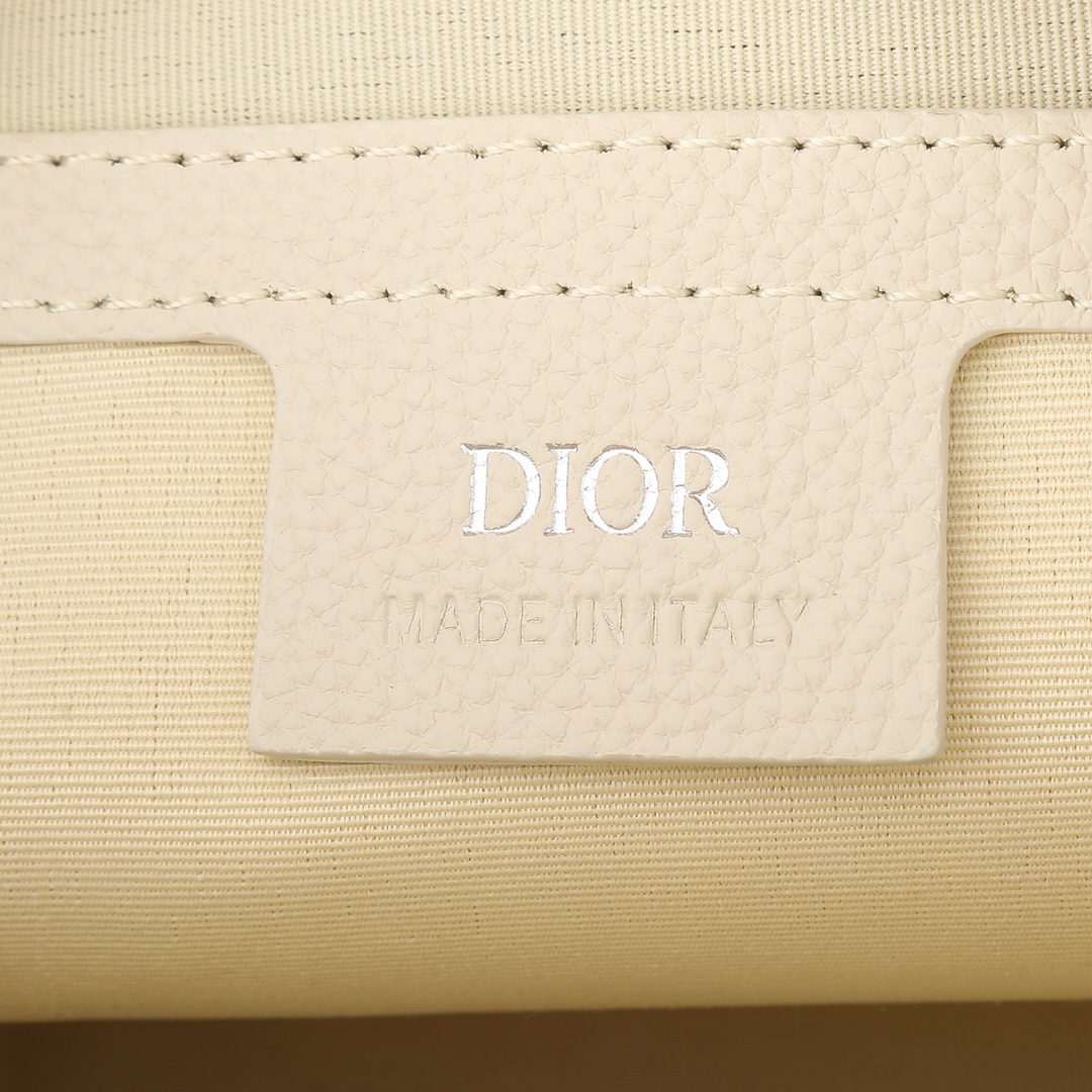 Dior Messenger Bag Cow Leather Beige L-s-340l