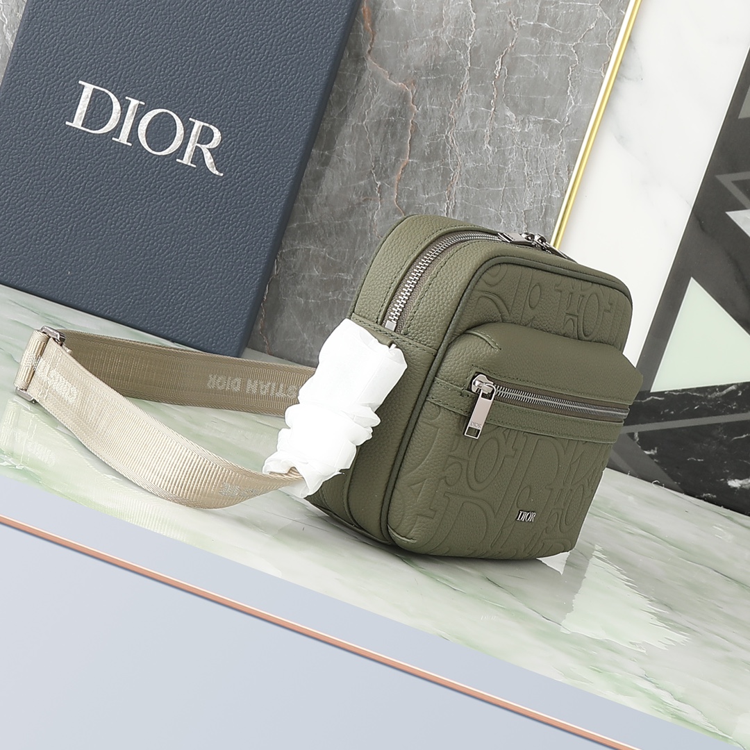 Dior Messenger Bag Cow Leather L-s-340l