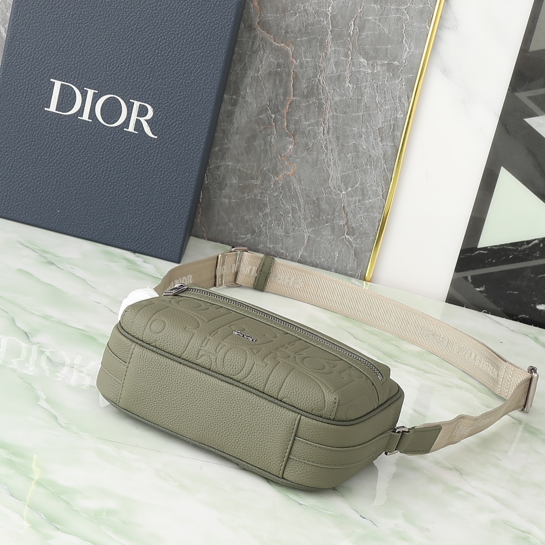 Dior Messenger Bag Cow Leather L-s-340l