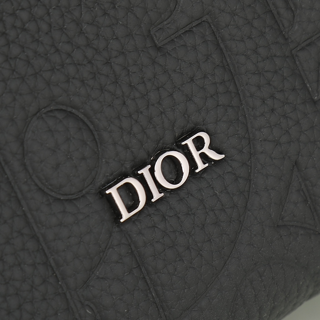 Dior Messenger Bag Cow Leather Black L-s-340l