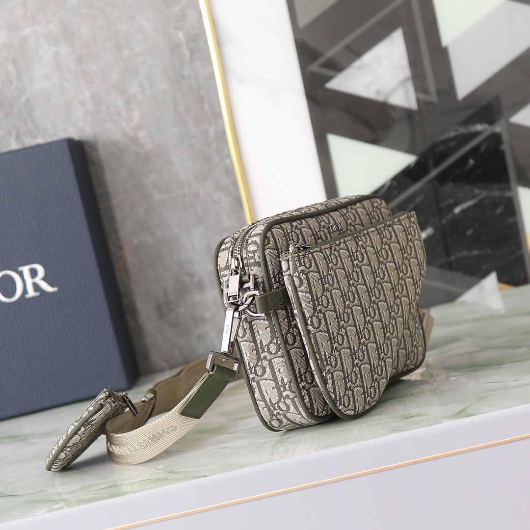 Dior Clutch Bag Nylon L-s