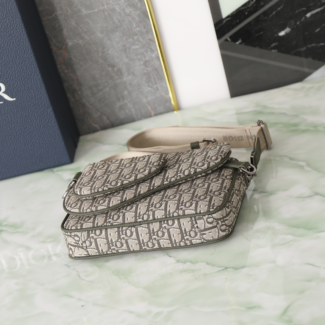 Dior Clutch Bag Nylon L-s