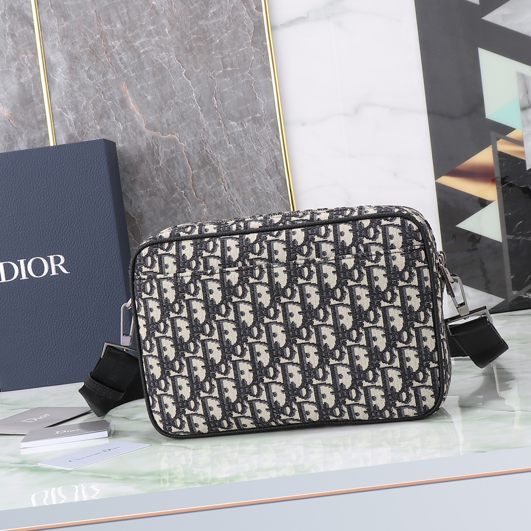 Dior Basic Bag Cow Leather Black L-s