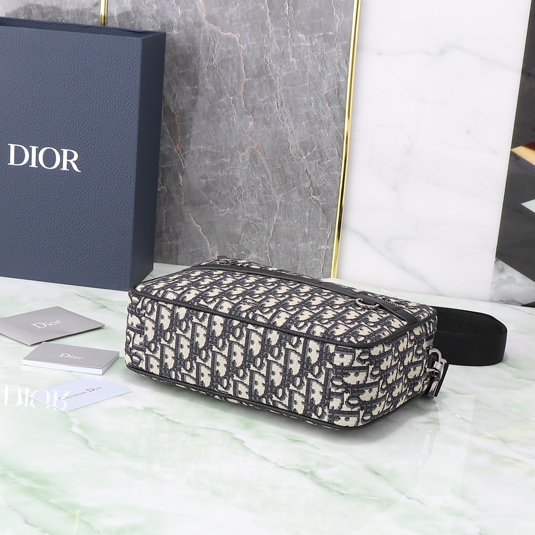 Dior Basic Bag Cow Leather Black L-s