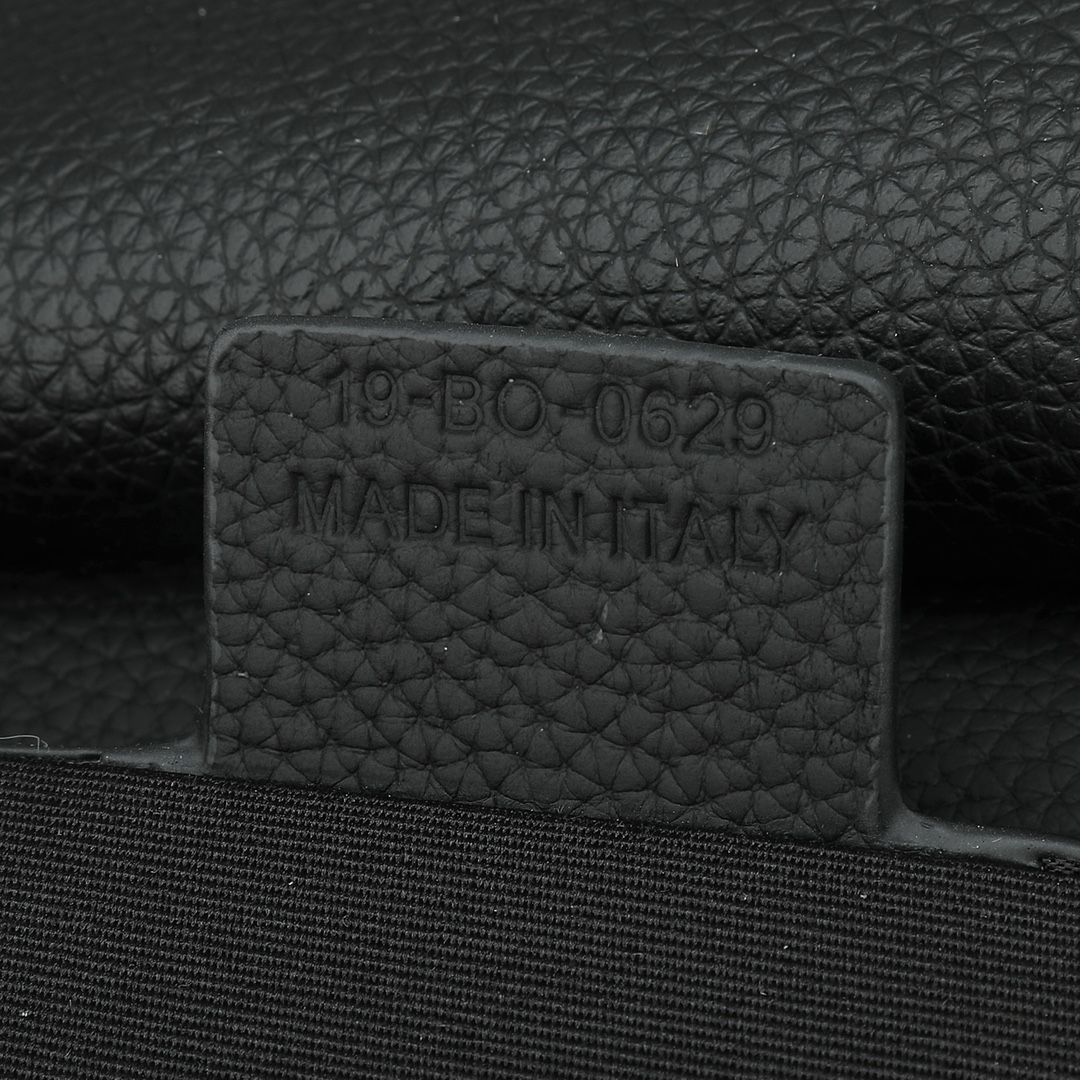 Dior Clutch Bag Cow Leather Black S