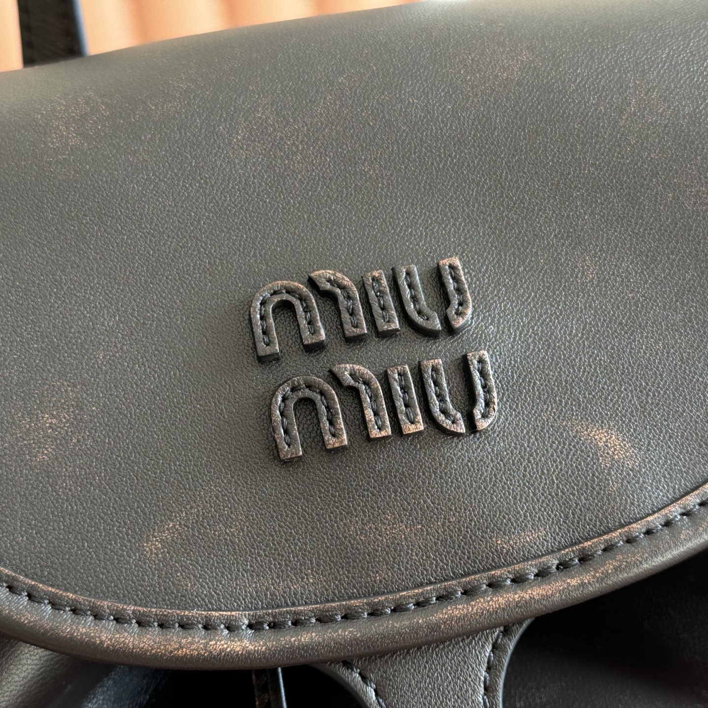 Miu Miu Backpack Cow Leather M