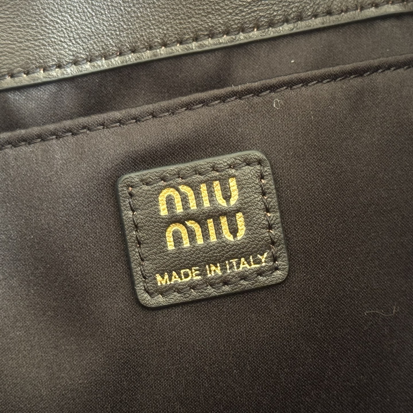 Miu Miu Backpack Cow Leather M