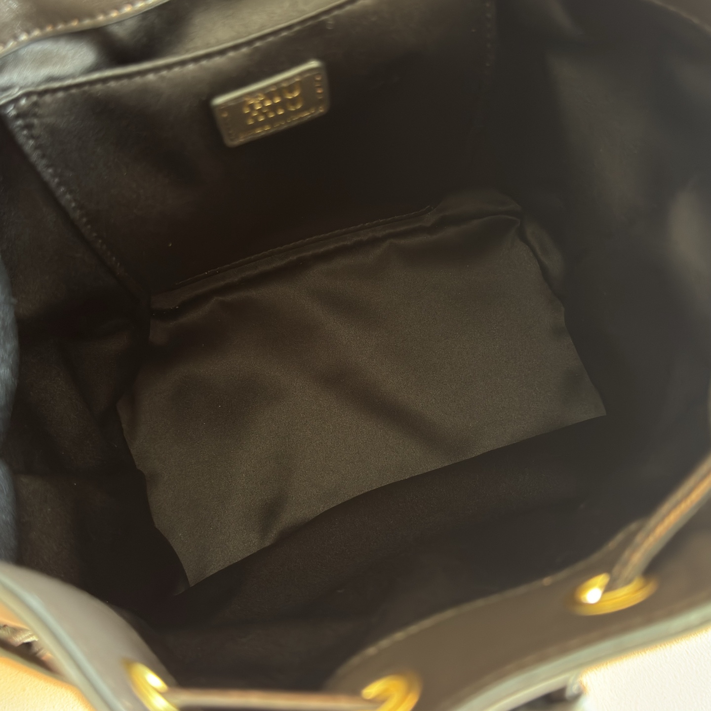 Miu Miu Backpack Cow Leather M