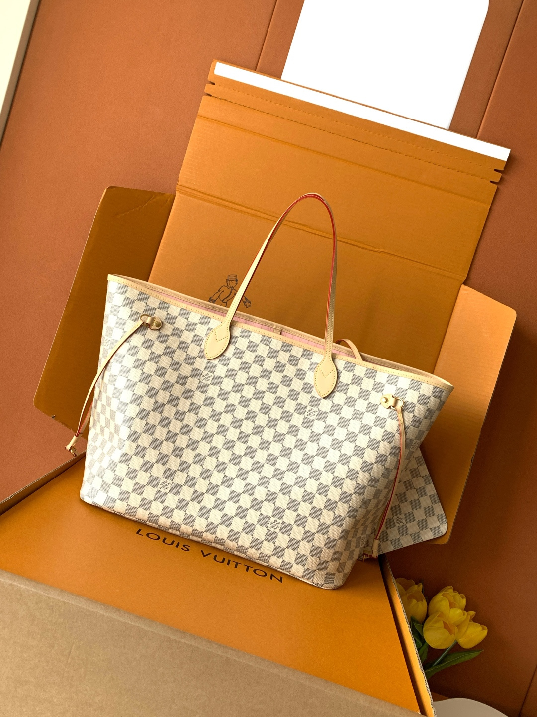 Louis Vuitton Tote Bag Cow Leather M-l