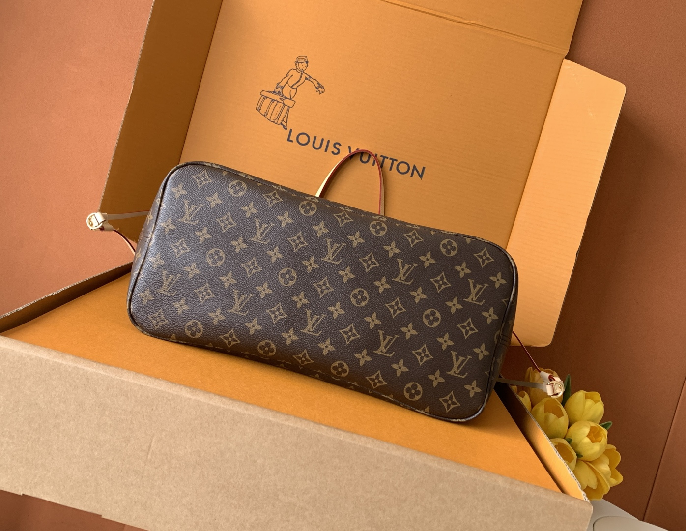 Louis Vuitton Tote Bag Canvas 19cm-m-l