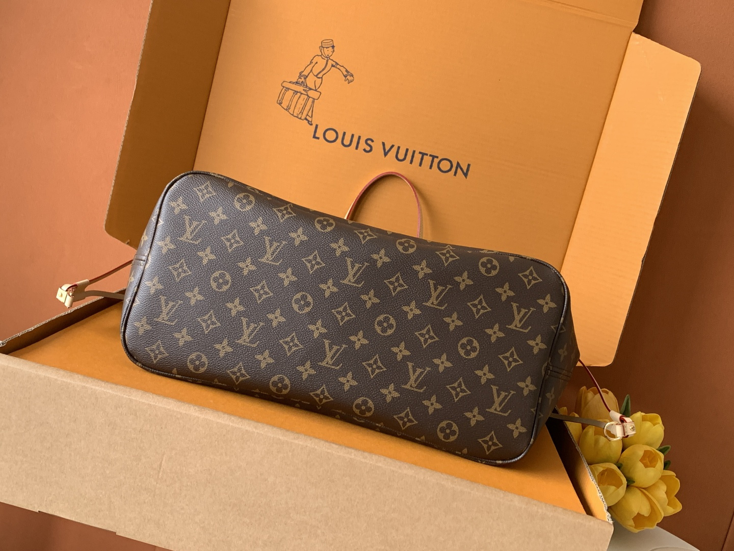 Louis Vuitton Tote Bag Canvas 19cm-m-l