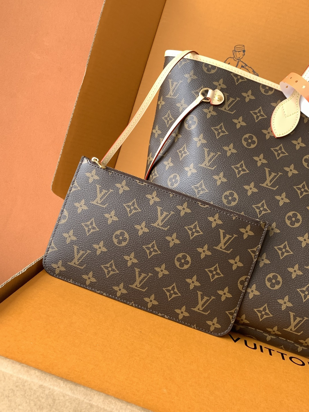 Louis Vuitton Tote Bag Canvas 19cm-m-l