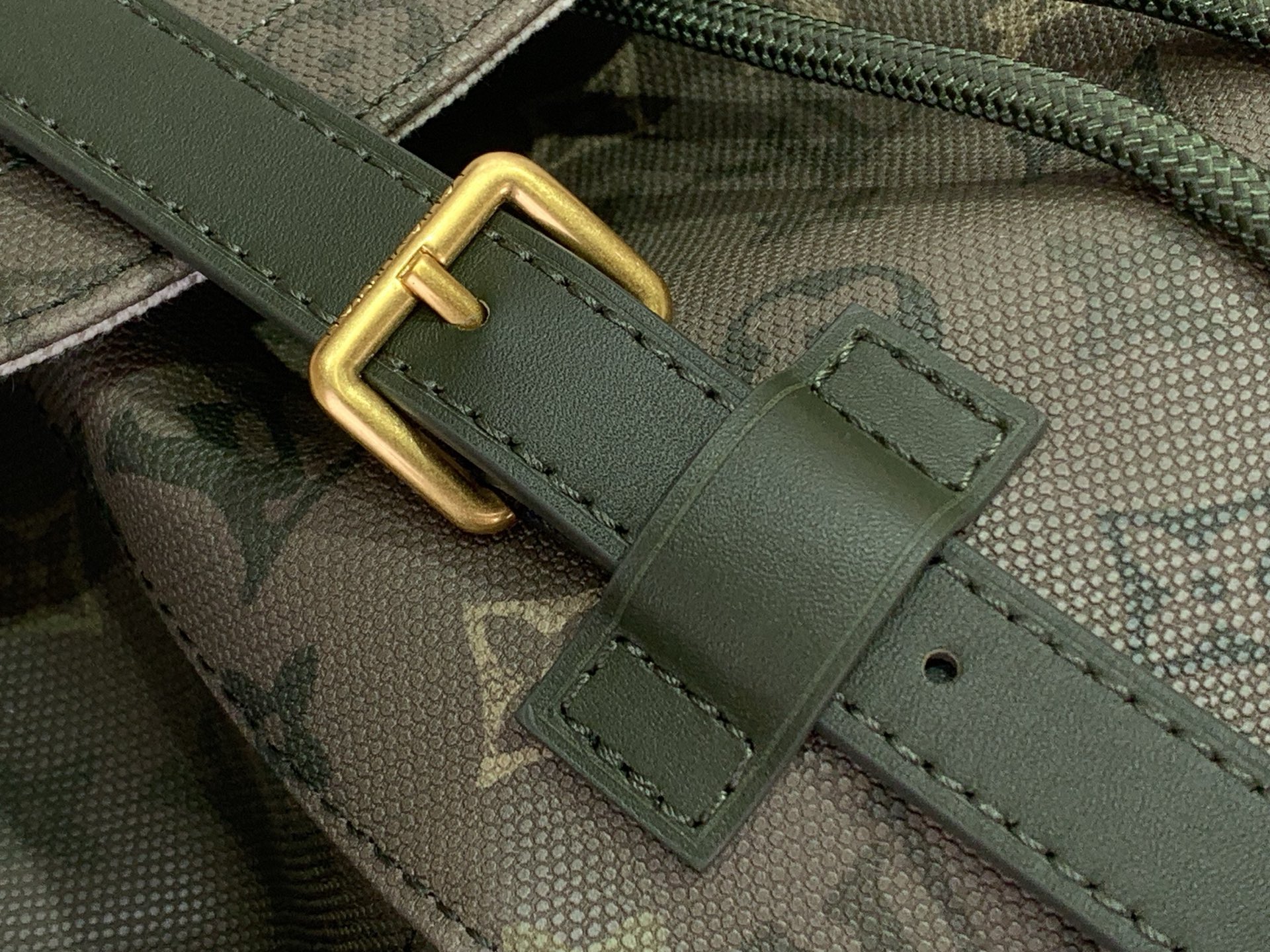 Louis Vuitton Backpack Cow Leather Brown M-l-s