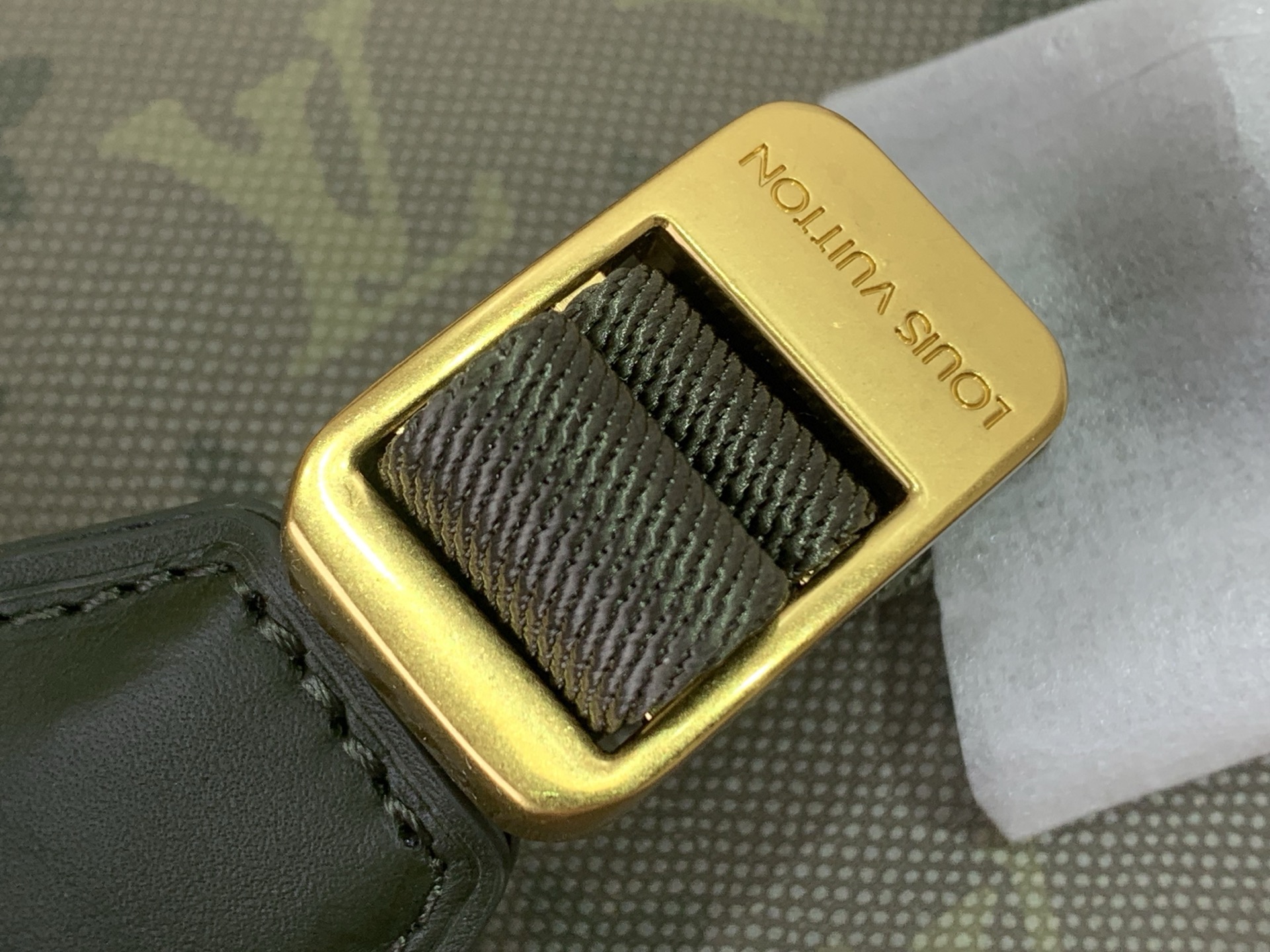 Louis Vuitton Backpack Cow Leather Brown M-l-s