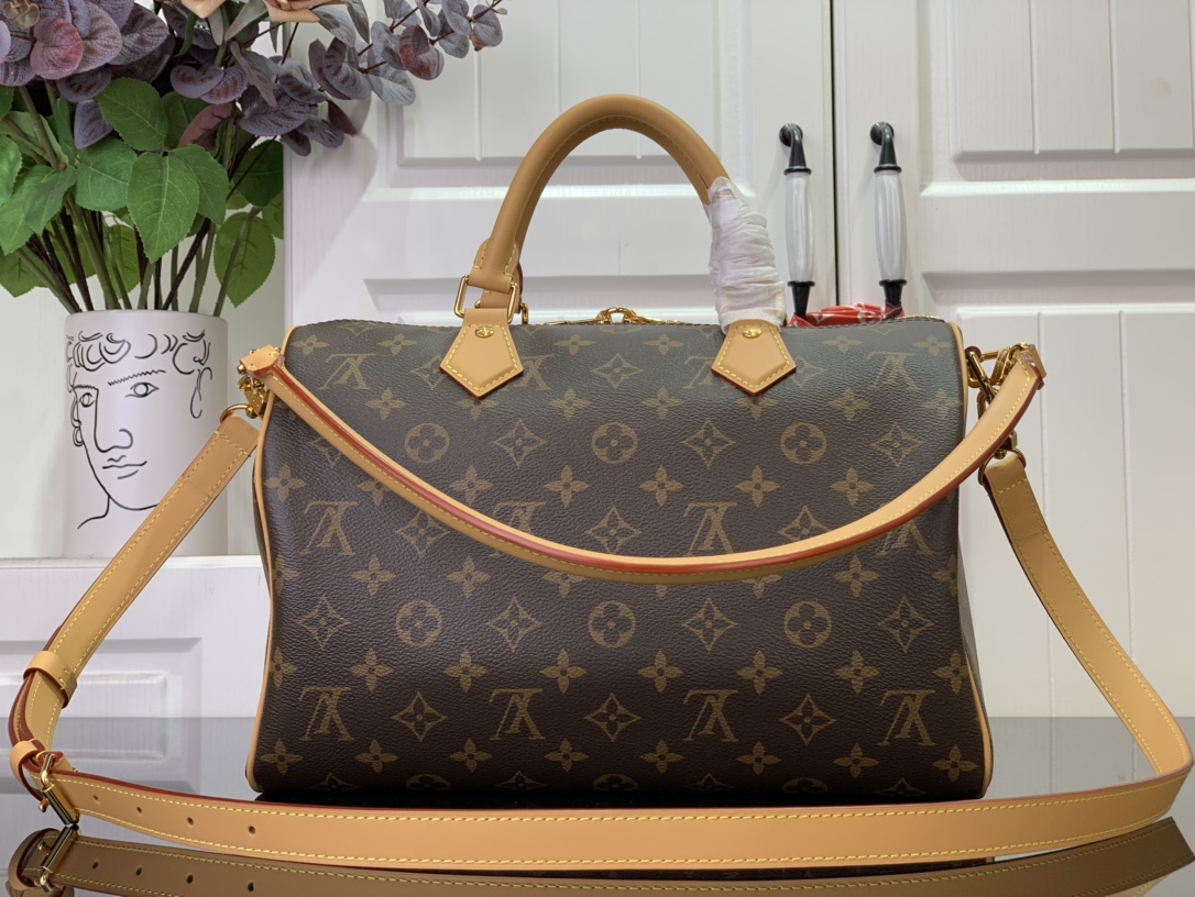 Louis Vuitton Basic Bag Canvas Black M-s