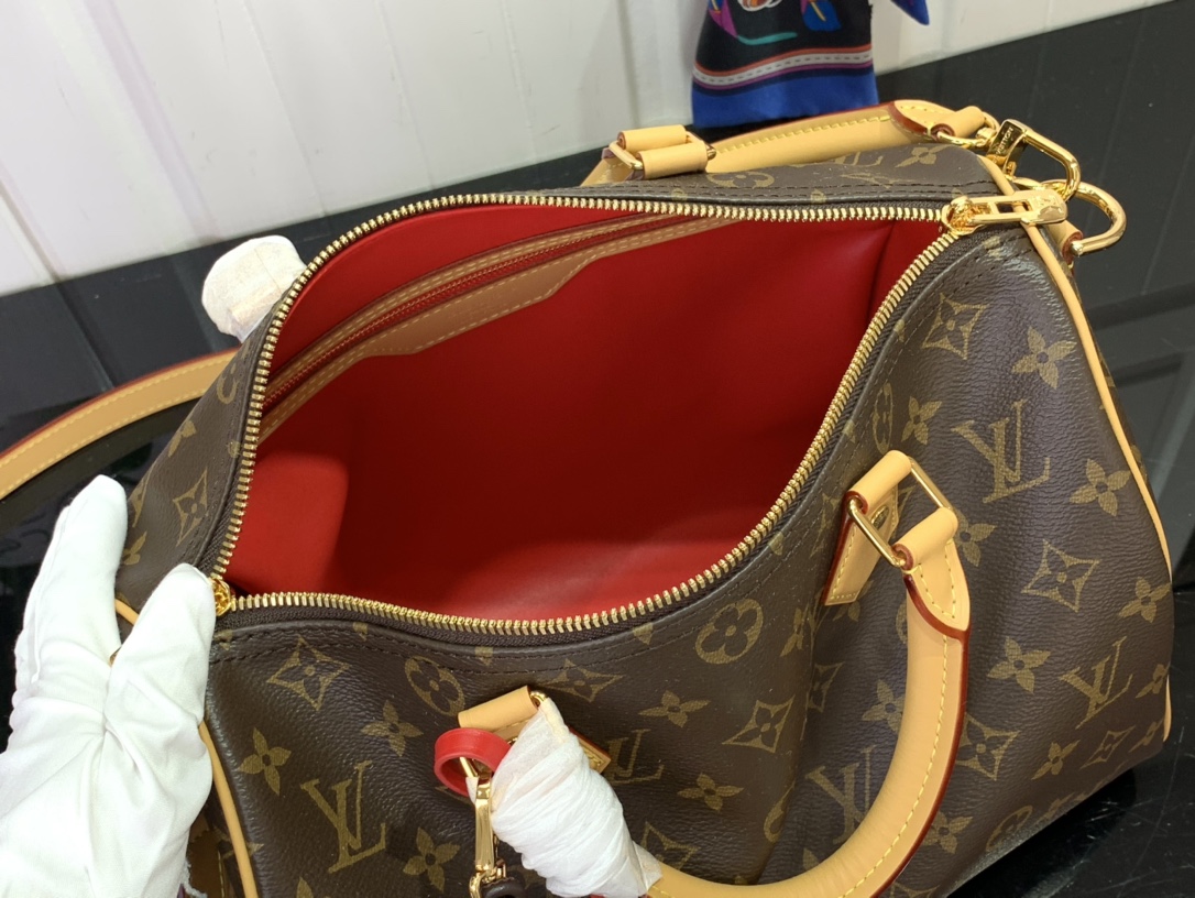 Louis Vuitton Basic Bag Canvas Black M-s