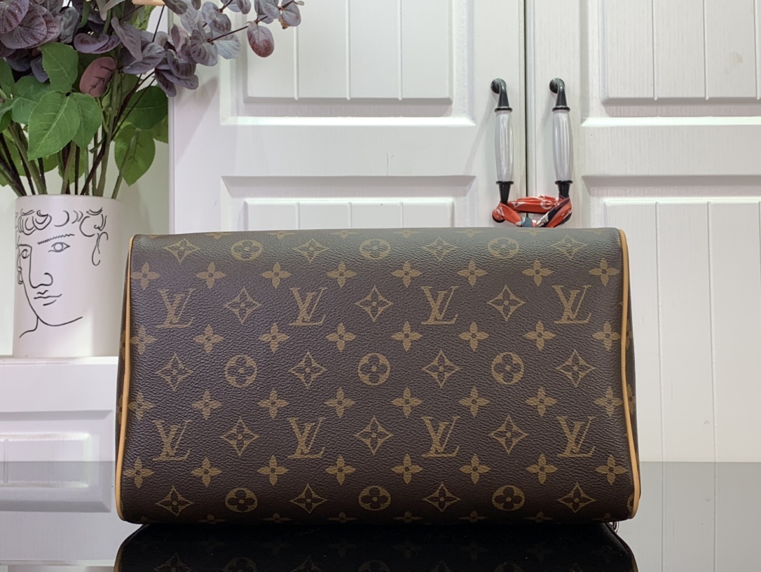 Louis Vuitton Basic Bag Canvas Black M-s