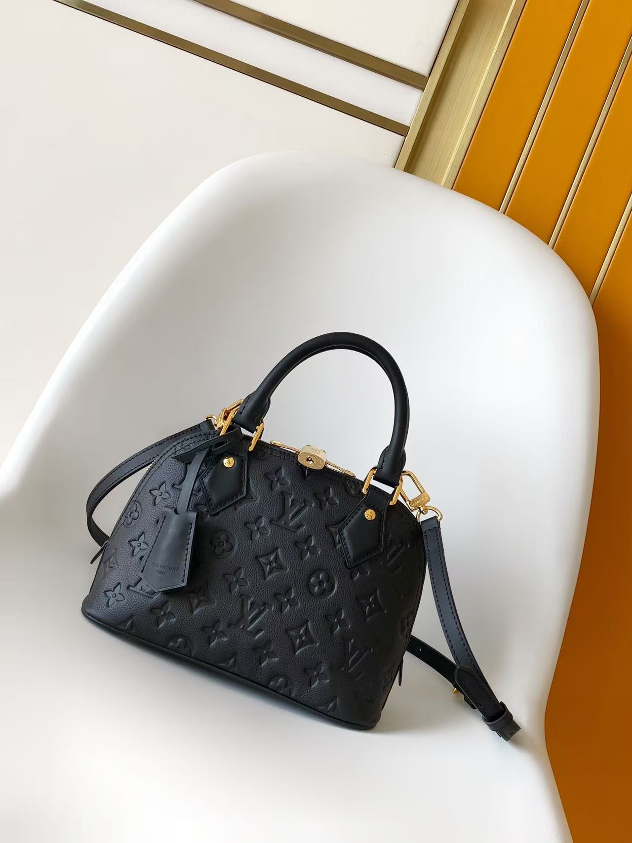 Louis Vuitton Basic Bag Cow Leather M-l-s