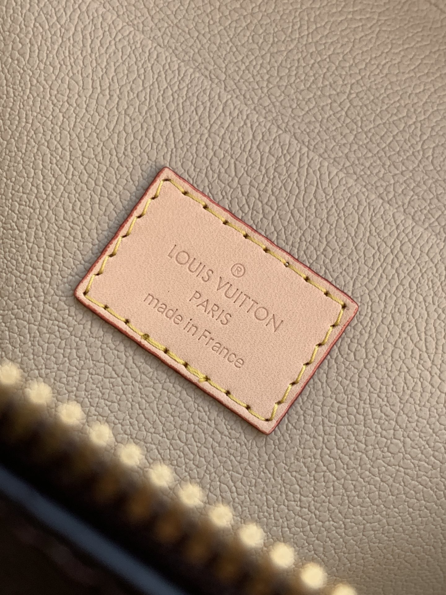 Louis Vuitton Basic Bag Cow Leather Blue M-l