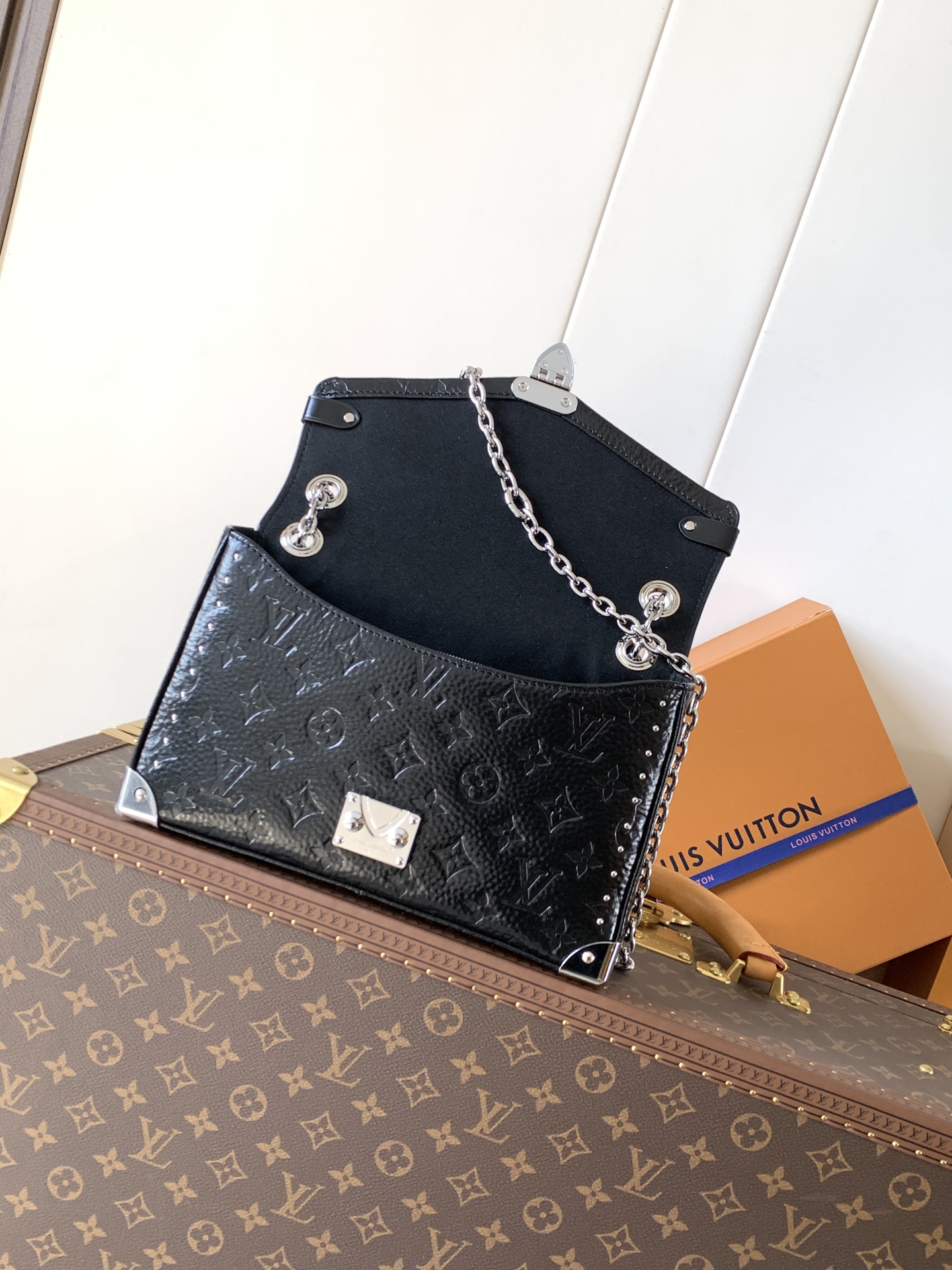 Louis Vuitton Basic Bag Cow Leather M-l-s