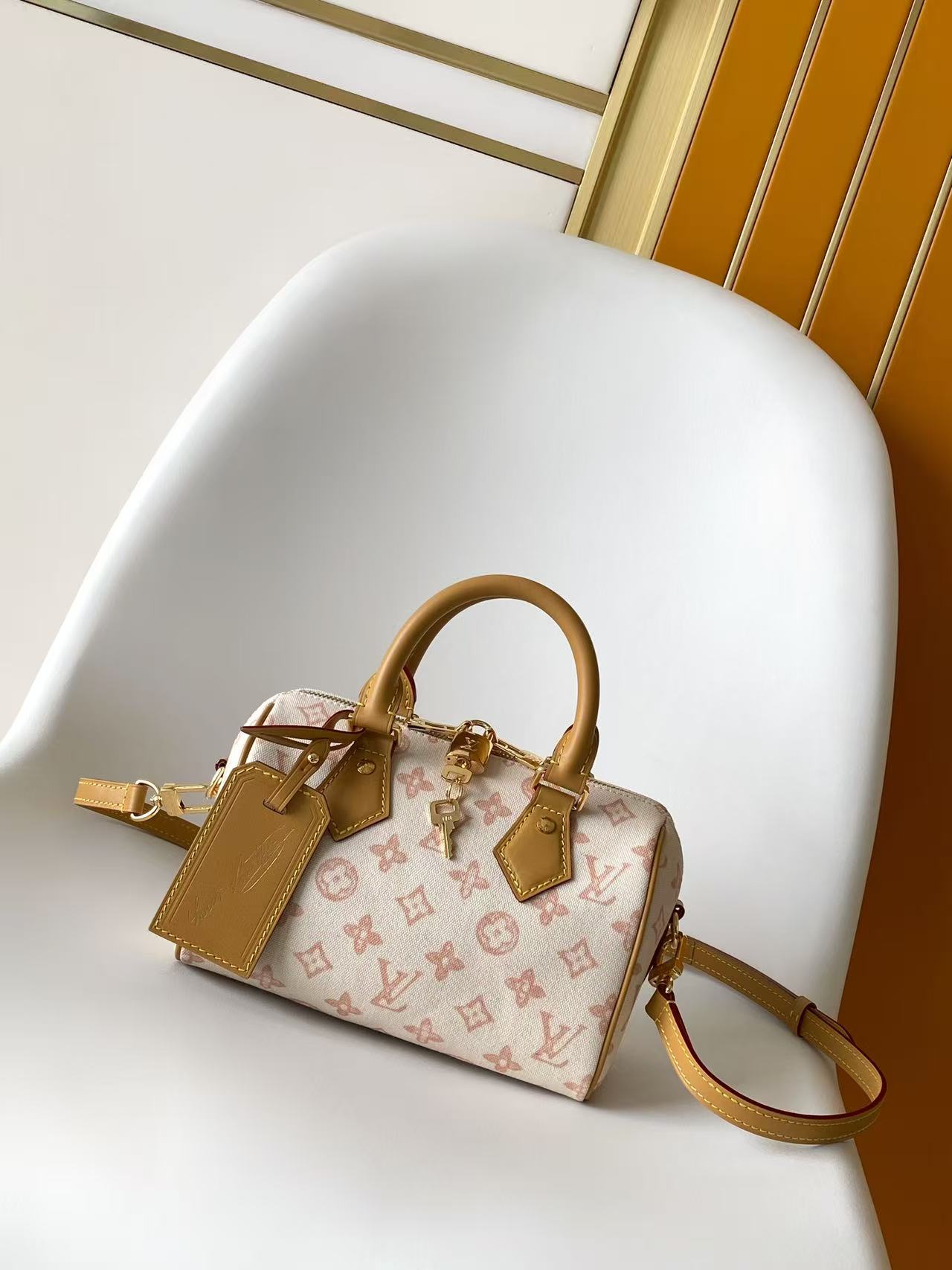 Louis Vuitton Basic Bag Cow Leather M-l-s