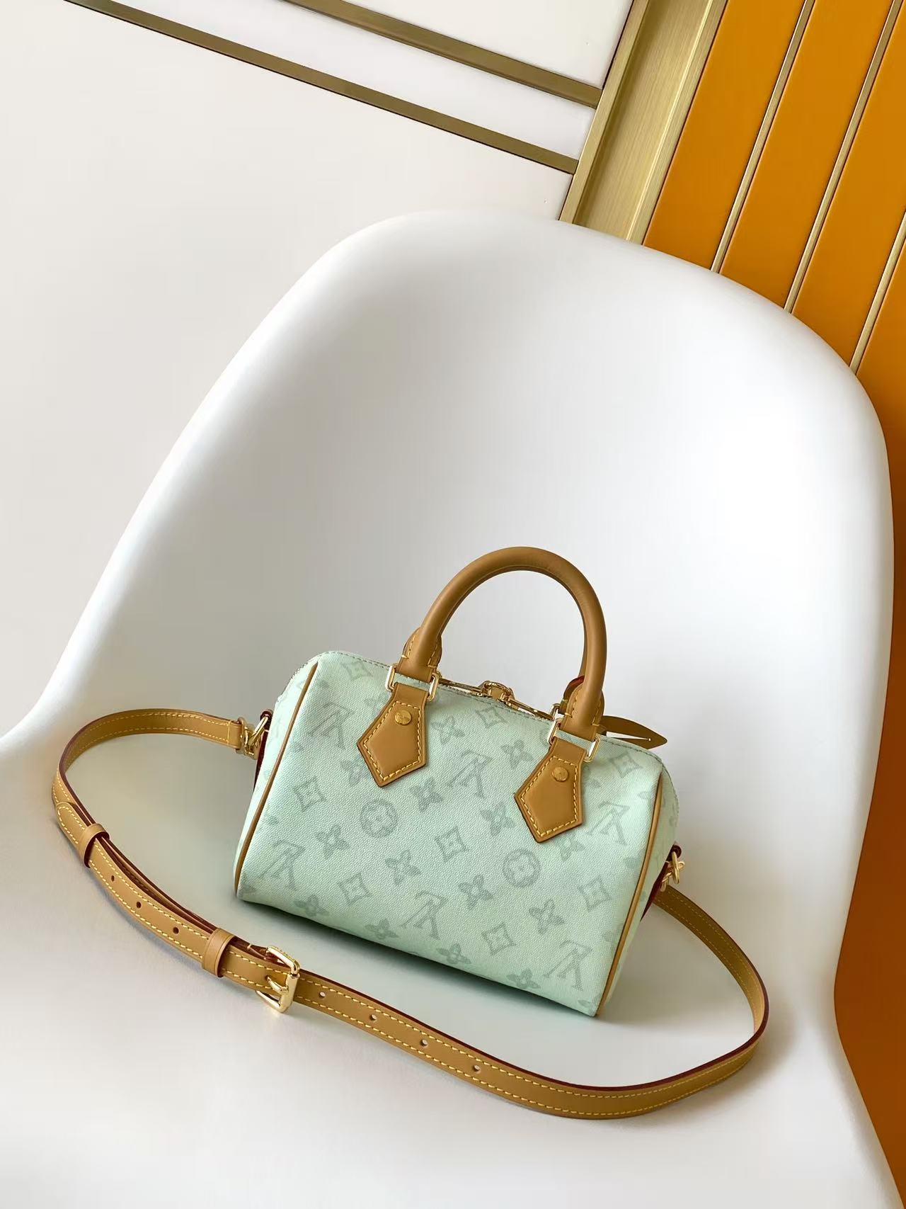 Louis Vuitton Basic Bag Cow Leather M-l-s