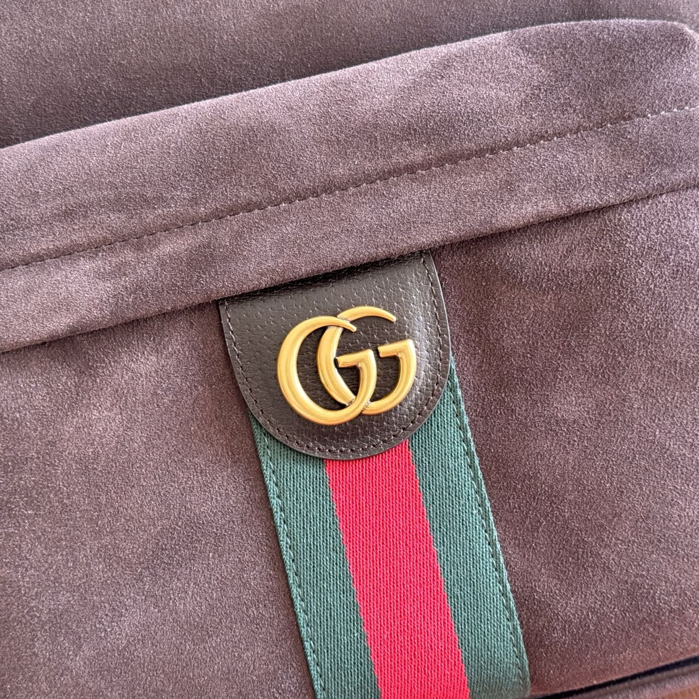 Gucci Backpack Canvas White M-s