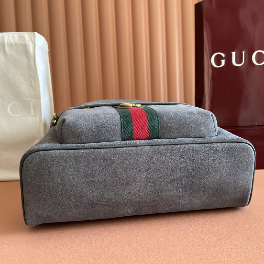 Gucci Backpack Canvas White M-s