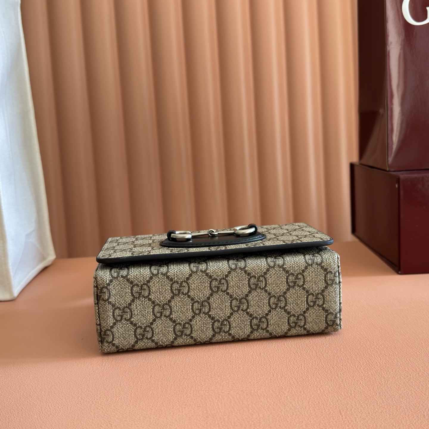 Gucci Basic Bag Canvas Black M-s