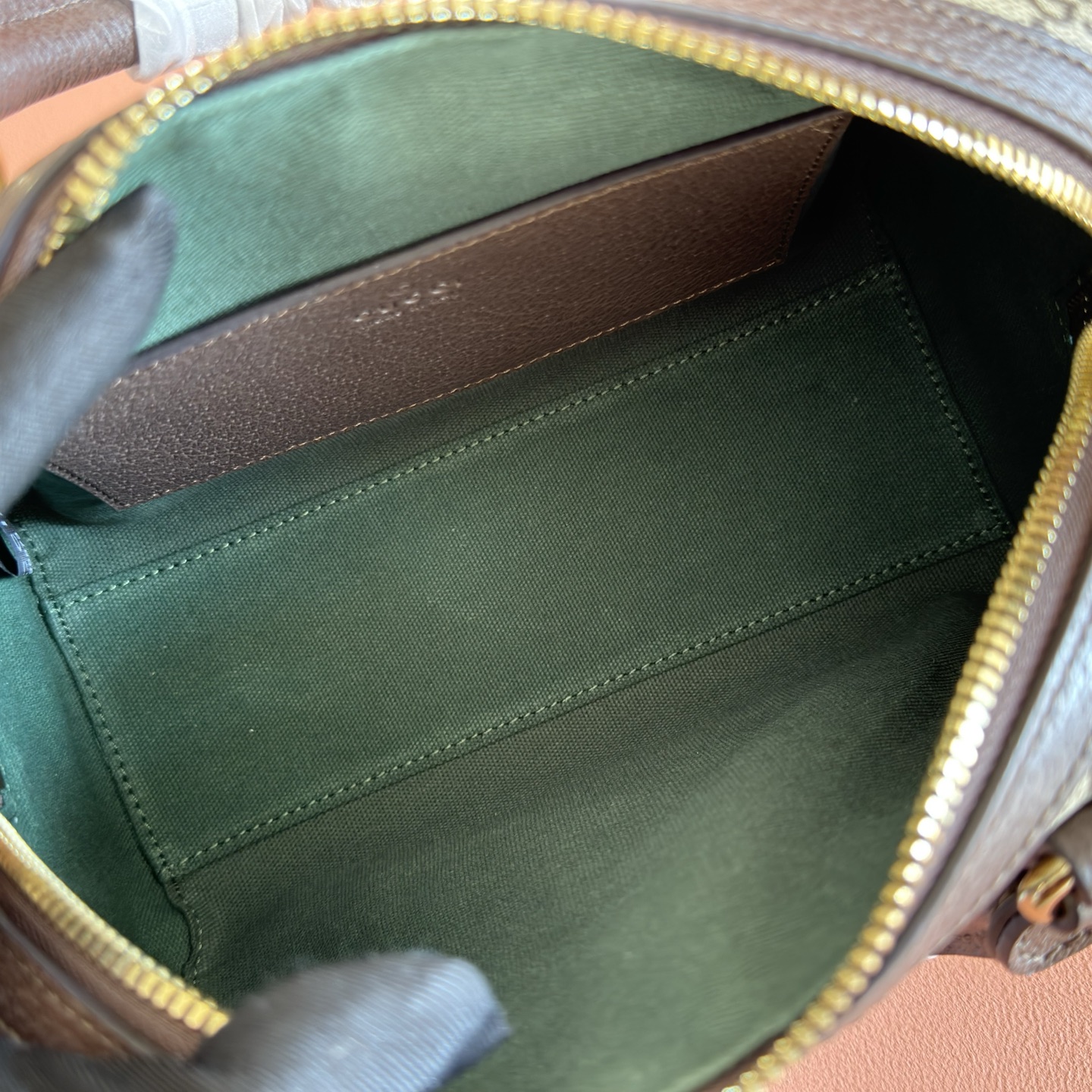 Gucci Basic Bag Canvas Brown L