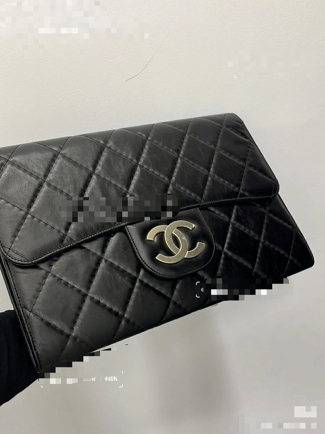 Chanel Clutch Bag Black M-l