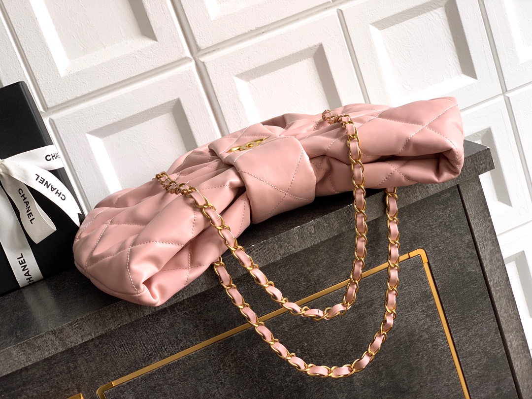 Chanel Female Basic Bag Sheepskin Black Waterproof L