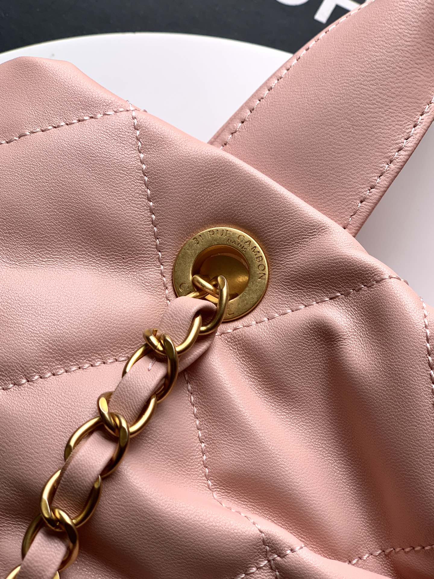 Chanel Female Basic Bag Sheepskin Black Waterproof L