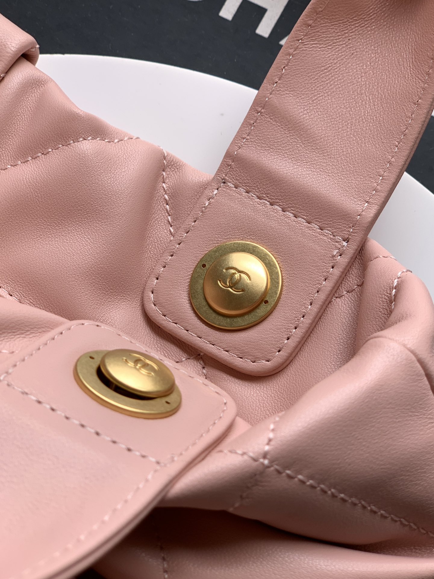 Chanel Female Basic Bag Sheepskin Black Waterproof L