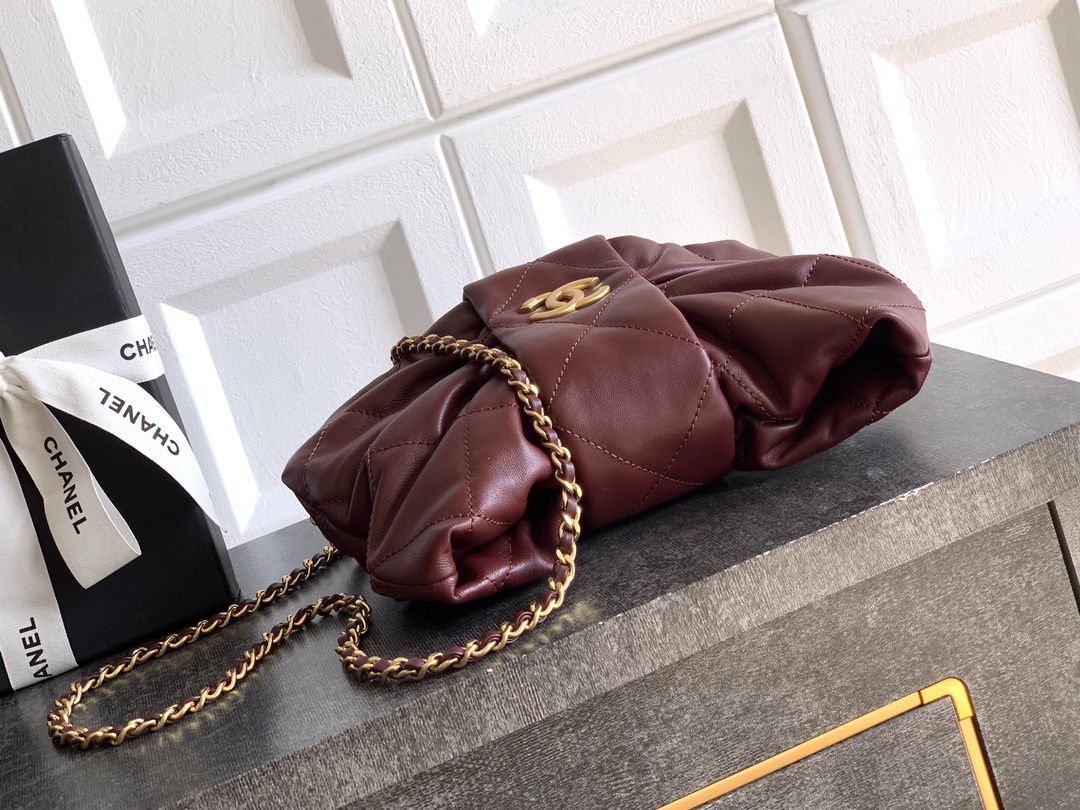 Chanel Female Basic Bag Sheepskin Black Waterproof M-l