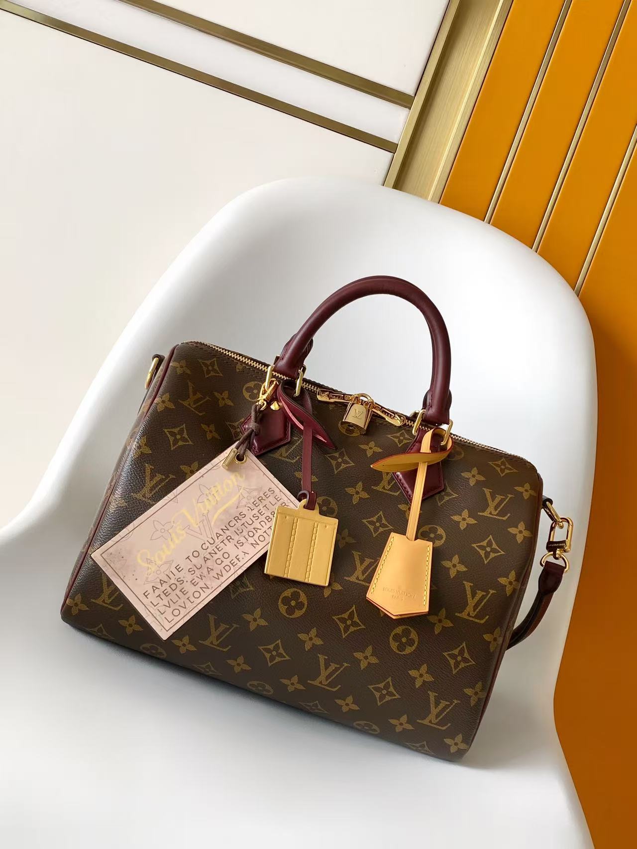 Louis Vuitton Basic Bag Canvas Black M-s